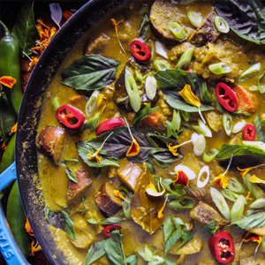 Vegetable Green Curry